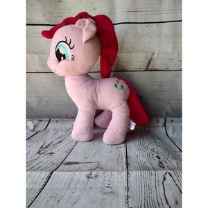 My Little Pony Pinkie Pie Hasbro Plush Stuffed Animal 2017 14"